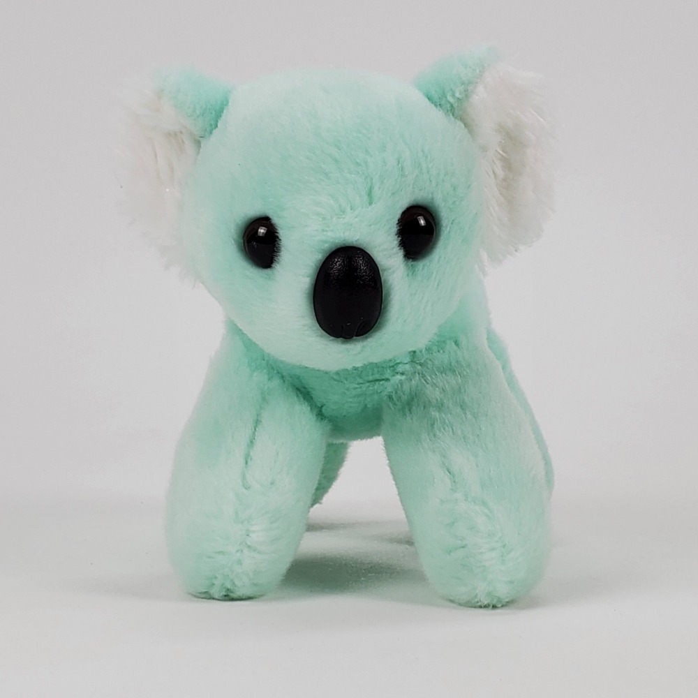 Aurora World Mint Green Koala Plush Standing Stuffed Animal 6 Inch Mini Bear